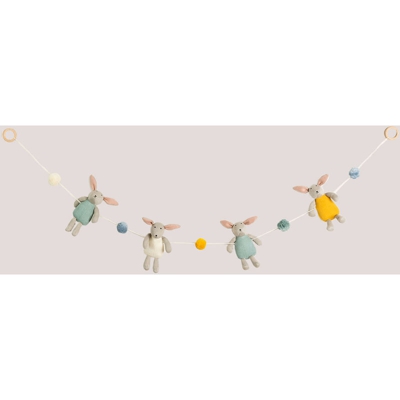 Ghirlanda decorativa per bambini Xanat Multicolore Fresh Cotone - Sklum