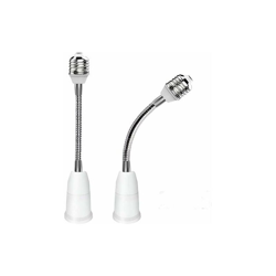 E27 Portalampada Base Presa extension, Da E27 a E27 Prolunga per presa lampada della lampadina a bulbo per portalampada, Flessibile estendere en oferta