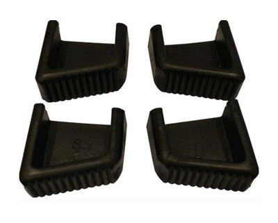 Set 4 PIEDINI esterni per SCALA Telescopica in ACCIAIO