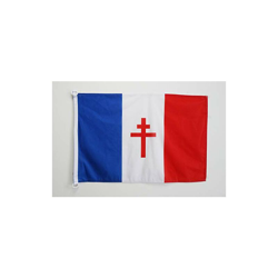 Bandiera Francia Libera 1940-1944 150x90cm - Bandiera Movimento France Libre - DE Gaulle 90 x 150 cm Speciale Esterno - Az Flag en oferta