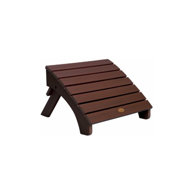 Highwood AD-OTL1-ACE Adirondack Ottomana Pieghevole, Legno Sintetico ed Ecologico di Quercia Invecchiata