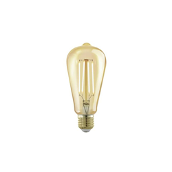 Eglo Lampadina Golden Vintage a Led E27 Dimmerabile, Lampada Led, Illuminazione RetrÃ², 4 Watt, 320 Lumen, E27 Led Bianco Caldo, 1700 Kelvin, Luce en oferta