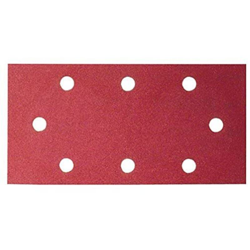 BOSCH - 10 FOGLI ABRASIVI PER LEVIGATRICE ORBITALE - 93x230 (B&D) G120 8FORI en oferta