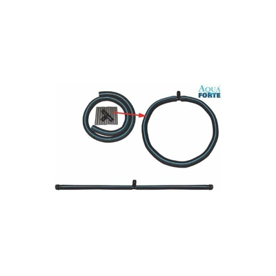 Aqua Forte Gummi BelÃ¼fter Schlauch Tubo di aerazione, Nero, Ã?300mm - Aquaforte
