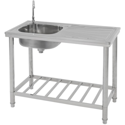 Lavandino commerciale lavello da cucina lavabo giardino da esterno acciaio inox precio