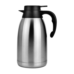 Thsinde - Brocca isotermica a doppia parete - Caraffa da caffè in acciaio inossidabile - Brocca termica che mantiene le bevande calde per 12 ore o precio