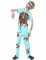 Costume azzurro dottore zombie bambino