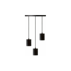 Calex Giant E40 - Set di cavi multi, 3 punti, diametro 400 mm, colore: Nero en oferta