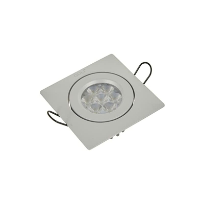 Faretto da soffitto orientabile con luce fredda 6350Â K, 3Â W, bianco, 118Â x 72Â mm - Guli