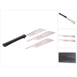 Shogun DOZUKI Sega giapponese Universal manico lungo ( M-190D ) lama 190 mm + 2x DOZUKI Lame per sega giapponese - Made in Japan características