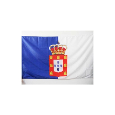 AZ FLAG Bandiera Regno del Portogallo 1139-1910 150x90cm - Bandiera Reale PORTUGHESE 90 x 150 cm Foro per Asta