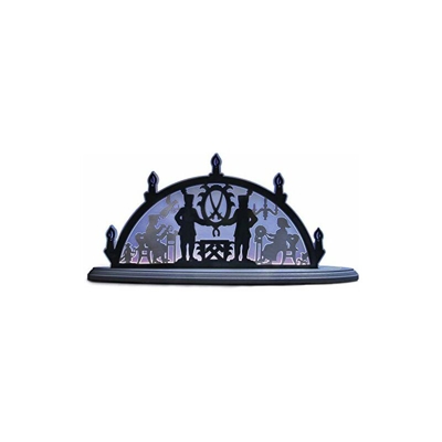 weigla Lampada con Motivo, Blu/Grigio/Nero