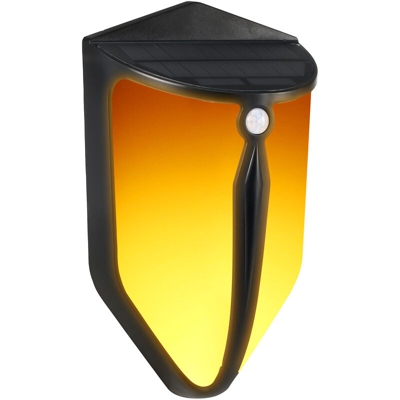Solar parete Fiamma, IP65, due tipi di modelli di luce, il nero