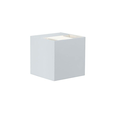 18001 Parete Plafoniera Led Cybo Rettangolare 2 x 3Â W Bianco 80 x 80Â mm - Paulmann