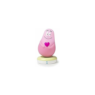 LUMI-BPAP Lampada Lumilove Barbapapa Rosa, corpo: pvc; base: abs (acrylonitrile butadiene styrene) - Pabobo