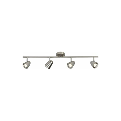 Brilliant g50632/13Â Nifty lampada da soffitto con 4Â luci LED, Metallo/NC, incasso, 4Â W, acciaio precio