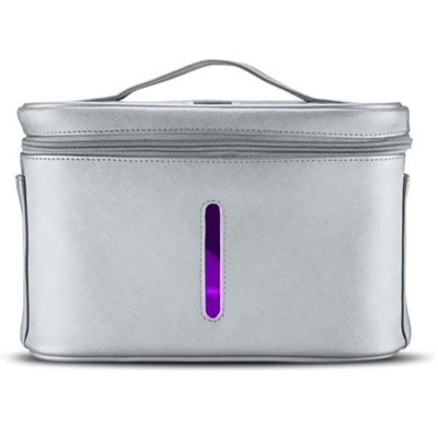Sacchetto di pulizia a raggi ultravioletti UV Touching Control Cleaner Box LED portatili Borsa UVC per biberon Spazzolino da denti Giocattoli