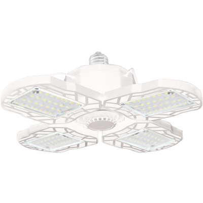 Asupermall - Il garage ha condotto la lampada da soffitto pieghevole deformabile principale deformabile principale E27 per illuminazione garage /