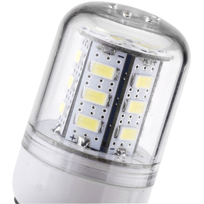 Asupermall - E27 4W 5730 24 LED SMD mais lampadina luce Lampada Energy Saving 200-240V bianco,bianca