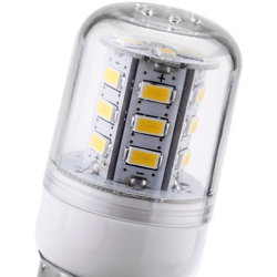 Asupermall - E27 4W 5730 24 LED SMD mais lampadina luce Lampada Energy Saving 200-240V bianco caldo,bianco caldo en oferta