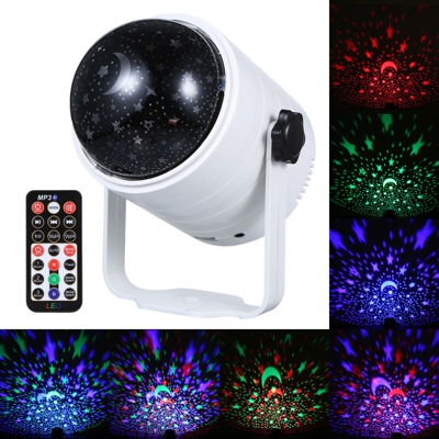Luce a sfera da discoteca alimentata tramite USB con telecomando Luci da festa a 6 colori Altoparlante musicale BT Luce stroboscopica attivata dal