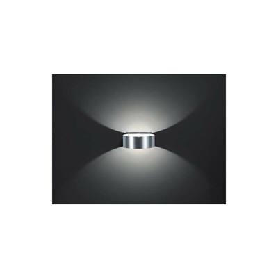 Plafoniera da soffitto o parete, con LED da 7 W, alluminio, 14,5 x 16 x 6 cm, EEK A++ - A 18/1328.26 - Helestra 0