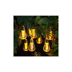 10 lampadine Edison a batteria con LED bianco caldo - Noma en oferta