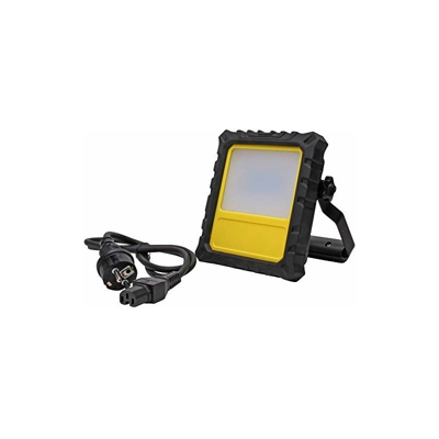 216410015Â batteria Faretto a LED con adattatore di alimentazione, 10Â W, colore: Antracite/Giallo, 2Â pezzi - Kopp
