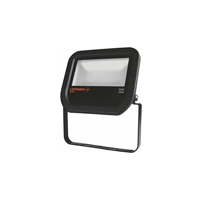 Osram Floodligt Led 50W, Proiettore Esterno Led (IP65), 220-240, 50w, 3000k, 5000 Lumen, 216x187x62mm, colore alloggiamento nero