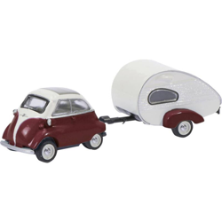 Schuco 452648600 H0 BMW Isetta Roulotte en oferta