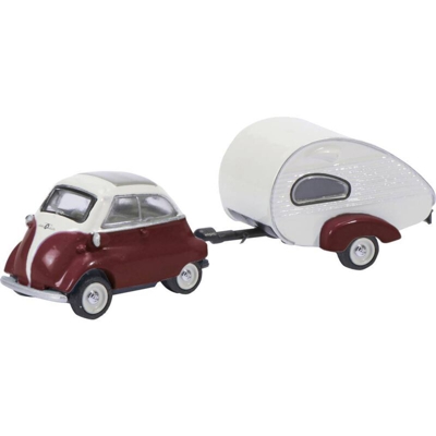 Schuco 452648600 H0 BMW Isetta Roulotte