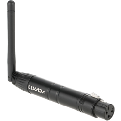 Ricevitore Trasmettitore Lixada 2.4G ISM DMX512 senza fili XLR femmina illuminazione a LED per Stage Light PAR del partito con l'antenna precio