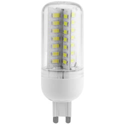 Asupermall - G9 6W 5630 SMD 56 LED risparmio energetico lampada lampadina 360 gradi bianco di mais 200-230V,bianca en oferta