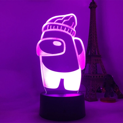 Asupermall - Lampada da tavolo Luce notturna da tavolo con telecomando / Controllo tattile sensibile / Cambio di 16 colori / Diversi effetti di luce