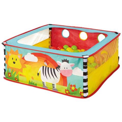 Piscina Pop-up Per Palline Zebra 80x80x30cm