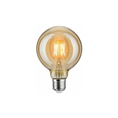 Paulmann 28400 Lampadina LED Vintage Globe 95 lampadina da 6,5 Watt dorato lampada decorativa illuminazione 1700 K E27