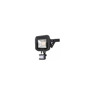 lfsp12b130Â Proiettore LED Extra piatto rilevatore movimento 3000Â K 1200Â Lm IP44, 15Â W, Nero - Luceco