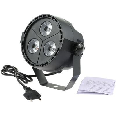 Tomshine 15W 3 LED 8 canali RGBP 4-in-1 Effetto Wash fase luce par Supporto DMX512 master-slave Sound-attivata la modalita automatica con telecomando