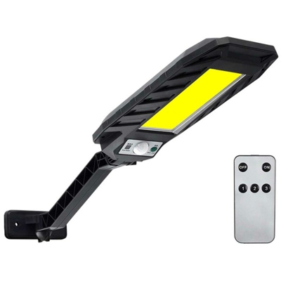 Lampada da parete a forma di diamante solare che illumina l'illuminazione stradale IP65 con il controller Tre modalita di illuminazione 60LED /