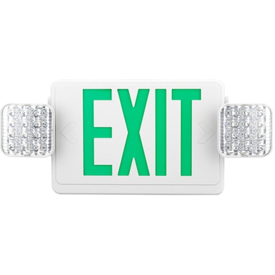 Asupermall - Lampada da parete a LED combinata regolabile a due teste con segnale di uscita a LED per l'illuminazione del seminterrato del garage