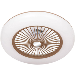 Ventilatore a soffitto con illuminazione 180V-265V LED con supporto APP Controllo telefono cellulare Connessione Bluetooth per camera da letto en oferta