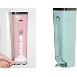 Contenitore dispenser porta sacchetti buste da parete con ventose organizer precio