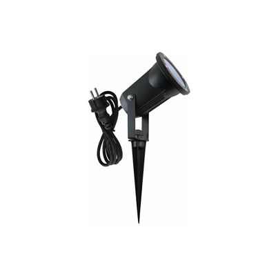Faretto da giardino a LED con picchetto GU10, con faretto LED da esterno da 5 W, lampada da giardino a LED, set di illuminazione per ambienti