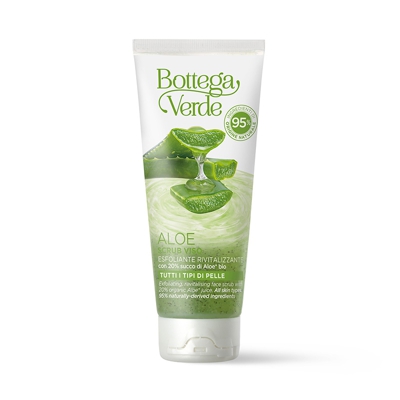 Aloe - Scrub viso - esfoliante rivitalizzante