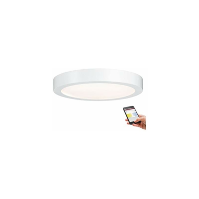 50010 SmartHome Bluetooth LED-Panel 300mm 21W 230V bianco opaco plastica 21 W, 30 x 30 x 4 cm - Paulmann