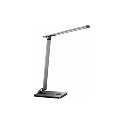 00112699 Lampada da tavolo LED Sl 65 cm, 2 modalitÃ flash / variazione / minuto, Grigio, 500 Im - Hama en oferta