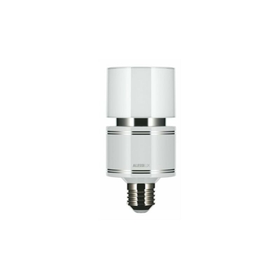 lux ALXTTW7WWB - Lampadina a Tamburo, Colore: Bianco - Alessi