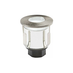 IP65 230V 0,6W LED bianco Mini terra C/W 3 teste intercambiabili, metallo, 0,6 W - Knightsbridge en oferta