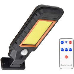 Lampada da parete con rilevamento solare IP65 Tre modalita di illuminazione 60/72 / 120LED con / senza controller,128COB con controller en oferta