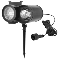 AC 85-240V 15W LED 48 modelli Mini proiettore Luci Spot Lampada da giardino per esterni Movimento rotante Fiocco di neve Acqua W-ave Faretto precio